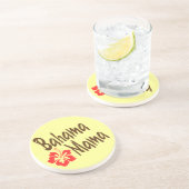 Bahama mama met hibiscus zandsteen onderzetter (Zijkant)