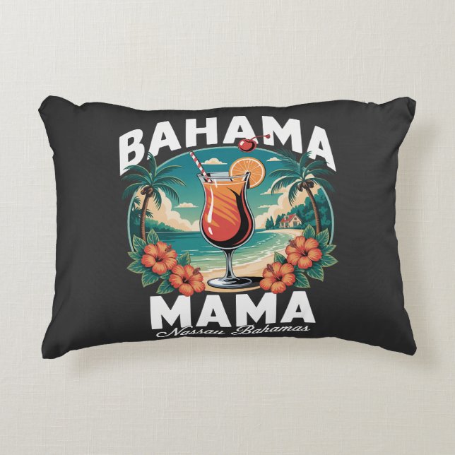 Bahama Mama Nassau Accent Kussen (Voorkant)