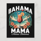 Bahama Mama Nassau Flyer (Achterkant)