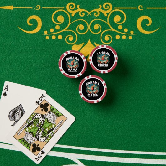 Bahama Mama Nassau Poker Chips (Pokertafel (Stack))