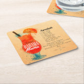 Bahama Mama Paper Onderzetter (Schuin)