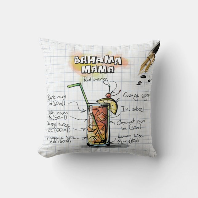 Bahama Mama Pillow Kussen (Voorkant)