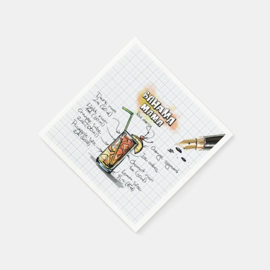 Bahama Mama Servetten (Hoek)