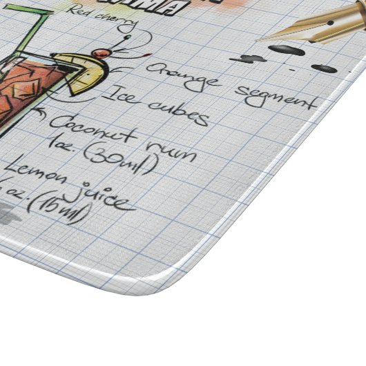 Bahama Mama Snijplank (Hoek)