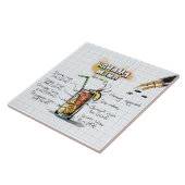 Bahama Mama Tegeltje (Zijkant)