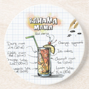 Bahama Mama Zandsteen Onderzetter