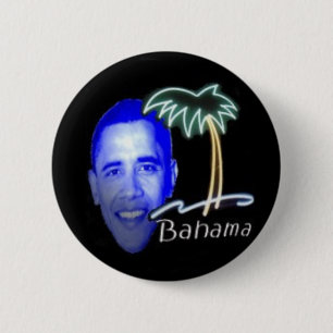 Bahama Obama Ronde Button 5,7 Cm