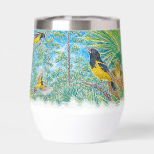 Bahama Oriole Wijn Tumbler (Achterkant)