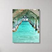 Bahama Pier Canvas Afdruk (Voorkant)