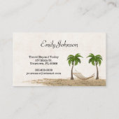 Bahama Pier Reisbureau Visitekaartje (Achterkant)