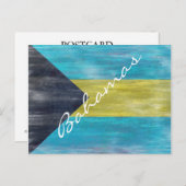 Bahama’s — noodvlag briefkaart (Voorkant / Achterkant)