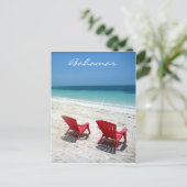 bahama stoelen briefkaart (Staand voorkant)
