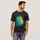 Bahama Vibes - Zeiljacht Ankereiland van Bimi T-shirt (Voorkant volledig)