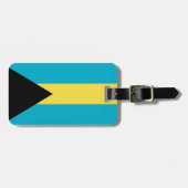 Bahama-vlag Bagagelabel (Voorkant horizontaal)