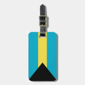 Bahama-vlag Bagagelabel (Voorkant verticaal)