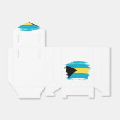 Bahama-vlag Bedankdoosjes (Uitgevouwen)