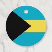 Bahama-vlag Bedankjes Labels (Voorkant)