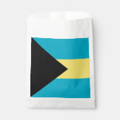 Bahama-vlag Bedankzakje (Voorkant)