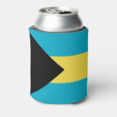 Bahama-vlag Blikjeskoeler (Blikje Achterkant)