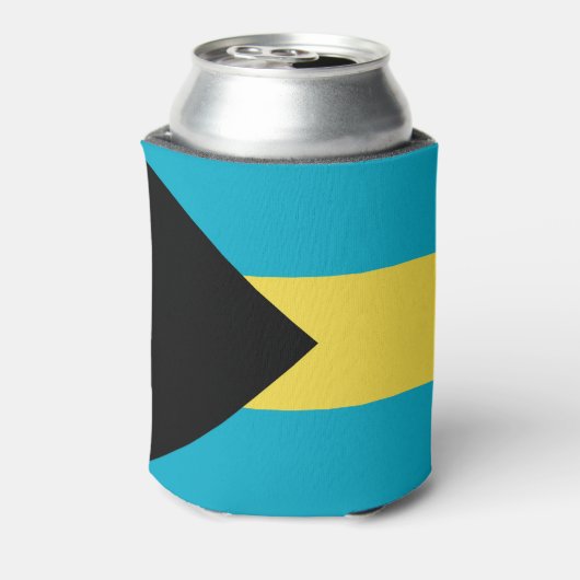 Bahama-vlag Blikjeskoeler (Blikje Achterkant)