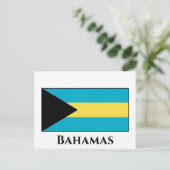Bahama-vlag Briefkaart (Staand voorkant)