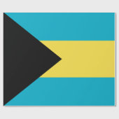 Bahama-vlag Cadeaupapier (Vlak)