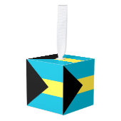 Bahama-vlag Decoratie (Voorkant hoekig)