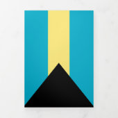 Bahama-vlag Drieluik Kaart (Cover)