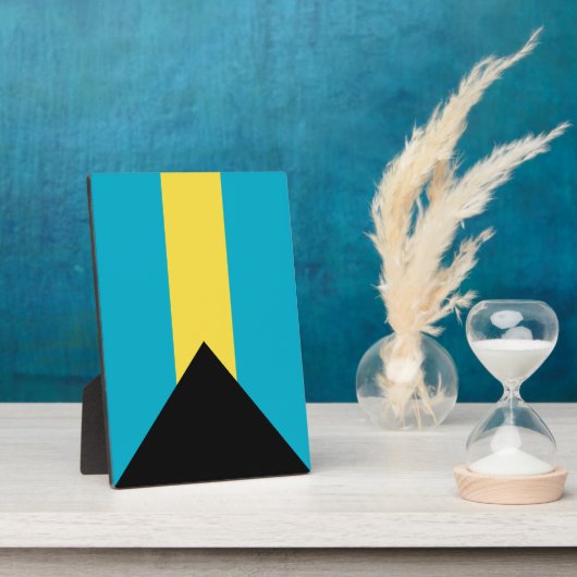 Bahama-vlag Fotoplaat (Zijkant)