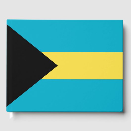 Bahama-vlag Gastenboek (Voorkant)
