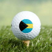 Bahama-vlag Golfballen (Insitu Shirt)