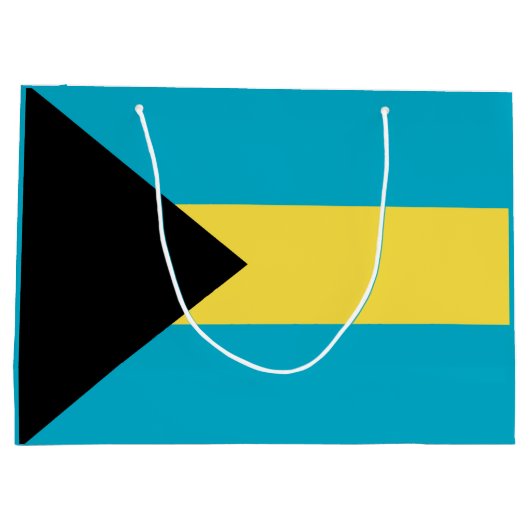 Bahama-vlag Groot Cadeauzakje (Achterkant)