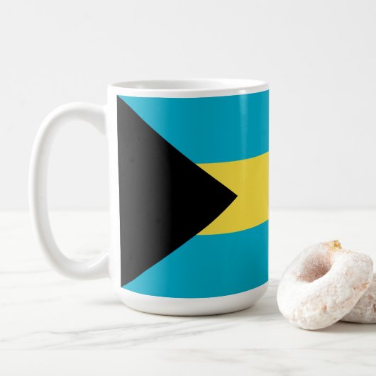 Bahama-vlag Koffiemok (Met donut)