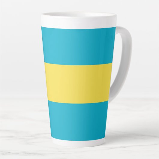 Bahama-vlag Latte Mok (Rechterhoek)