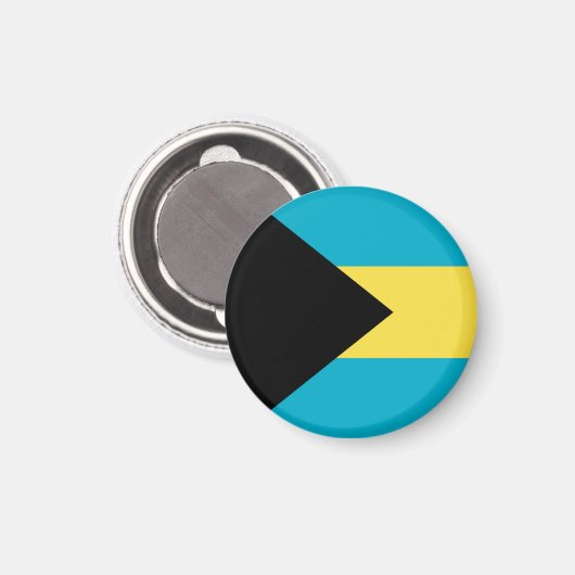 Bahama-vlag Magneet (Voorkant / Achterkant)