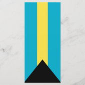 Bahama-vlag Menu (Voorkant)