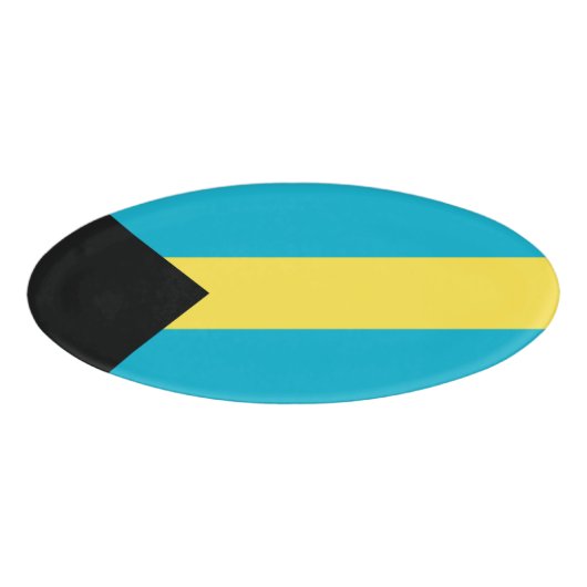 Bahama-vlag Naambadge (Voorkant)