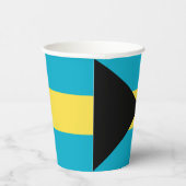 Bahama-vlag Papieren Bekers (Rechts)
