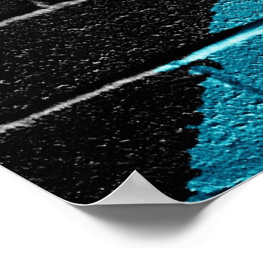 Bahama-vlag Poster (Hoek)