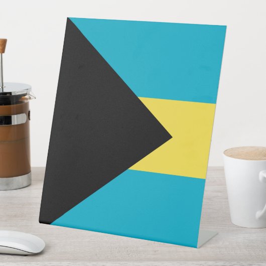 Bahama-vlag Reclamebord Met Voetstuk (Insitu)