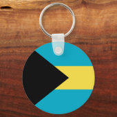 Bahama-vlag Sleutelhanger (Voorkant)