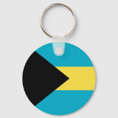 Bahama-vlag Sleutelhanger (Achterkant)