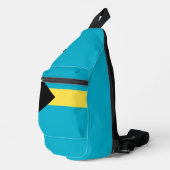 Bahama-vlag Sling Bag (Rechterhoek)