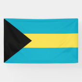Bahama-vlag Spandoek (Horizontaal)