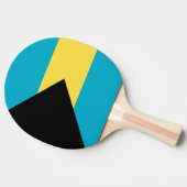 Bahama-vlag Tafeltennisbatje (Zijkant)