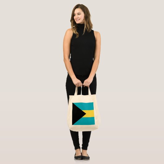 Bahama-vlag Tote Bag (Voorkant (model))