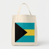 Bahama-vlag Tote Bag (Voorkant)