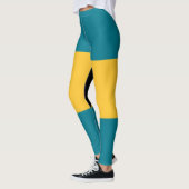Bahama-vlaggen Leggings (Links)