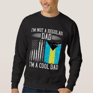 Bahamaanse Amerikaanse vlag Bahamas Roots Dad Trui