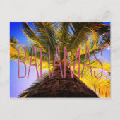 Bahamaanse boom briefkaart (Voorkant)